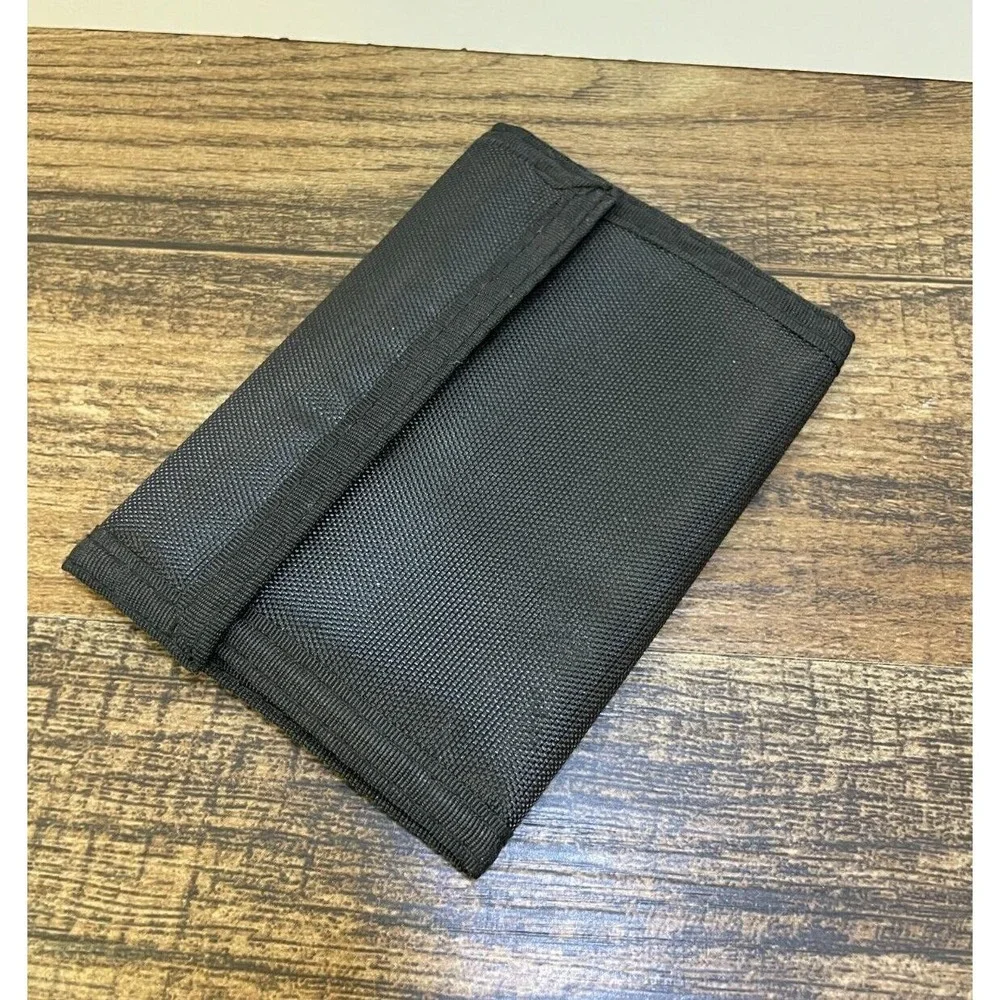 Vintage Death Before Dishonor Military Wallet Billdfold 1984 Nylon Black RARE